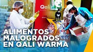 Qali Warma responde ante denuncia por alimentos malogrados entregados a niños de bajo recursos