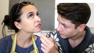 Boyfriend Does My Mom's Makeup! | J Lou