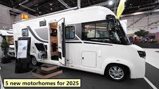 5 new motorhomes for 2025