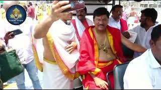 Actor Rajendra Prasad visited Tirumala | Tirumala Tirupati Daily Darshan Festivals Seva News Updates