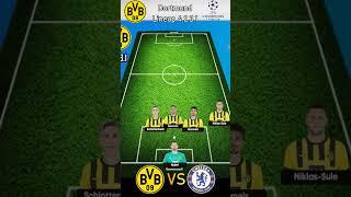 Borussia Dortmund vs Chelsea Round Of 16 Eufa Champions League 2022/2023 - #dortmund #chelsea #uefa