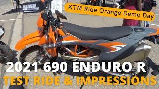 2021 KTM 690 Enduro Test Ride | Ride Orange Demo Days | MotoCity Powersports