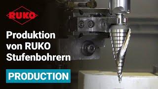 Produktion von RUKO Stufenbohrern