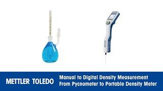 Manual to Digital Density Measurement