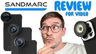 SANDMARC iphone Lens Review for Video