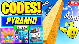 ️New️ ALL WORKING PYRAMID UPDATE CODES For Climb And Jump Tower - Roblox Climb And Jump Tower Code
