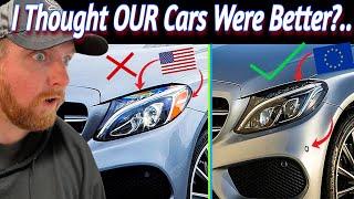American Reacts to Why EURO-Spec Cars are SAFER Than American Cars...