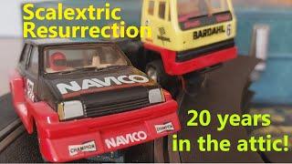 The Scalextric Resurrection Part 1 - 20 years in the attic!