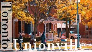 A Fall Day in Unionville: Exploring the Streets, Shops, and Cafes