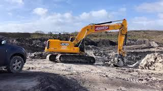 One of 6 JCB 220X Excavators Sold to Dorset Based Andrews Plant.