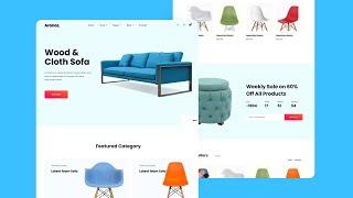 Responsive E-commerce Website || HTML, CSS & JS