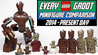 EVERY LEGO Groot Minifigure EVER MADE (2014 - Present)