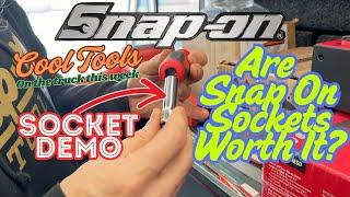 Snap On Socket Demo And Cool Tools On The Truck