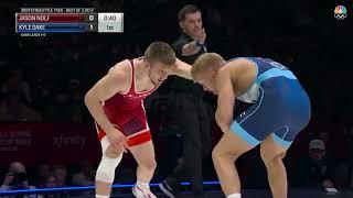 U.S. Olympic Wrestling Trials: Kyle Dake qualifies for Paris Olympics - men's freestyle 74kg