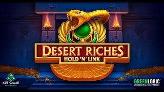 Desert Riches slot NetGame - Gameplay