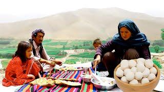 Lovely old couple lifestyle: cooking delicious local village food || Village Life Afghanistan