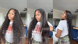 Straight or Curls?| Best Deep Wave Wig|#alipearlhair #shorts