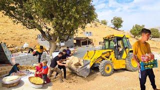 ️🫏Winter stable Construction for Our Goats and Animals!