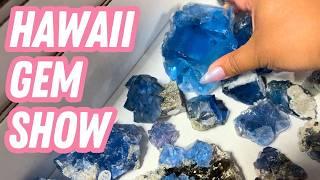 Hawaii Day 2 | Honolulu Gem Show Vlog, Crystal Shop with me in Hawaii