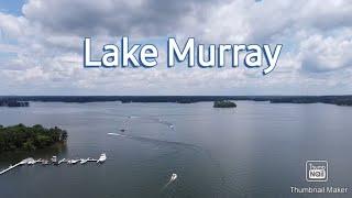 Lake Murray South Carolina drone flight-4K.