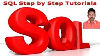 SQL Step by Step Tutorial - Full Course for Beginners