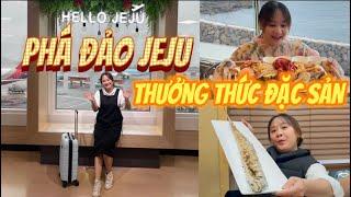 Jeju Vlog: Phá đảo Jeju thưởng thức các món đặc sản biển độc đáo | Hêu Ú Nu