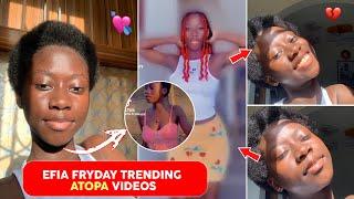 Efia Fryday - A popular Ghanaian TikToker Trending Azigi Videos