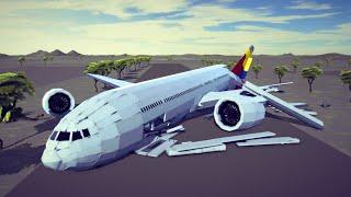 Real Airplane Disasters and Emergency Landings #9 | Besiege