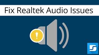 How to Update and Fix Realtek Audio Driver Problems Windows 10 (Turn on Closed Caption)