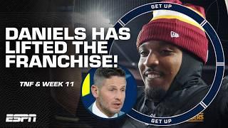 Jayden Daniels has LIFTED THE ENTIRE FRANCHISE! ️ - Adam Schefter ahead of Week 11 | Get Up