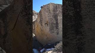 Nina Williams gets first female ascent of Buttermilks highball #bouldering #highball