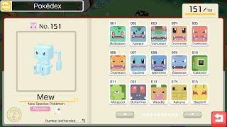 ALL 151 POKEMON IN POKEMON QUEST - 100% POKEDEX COMPLETE! ALL LEGENDARY POKEMON ALL SHINY POKEMON