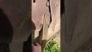 brush hog sharpening trick!