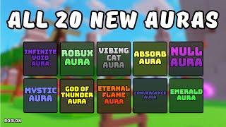 How To Get All 20 New Auras in Find The Auras (380) | Roblox