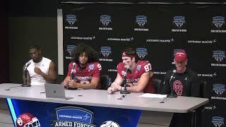 OU Football: Brent Venables Postgame Press Conference (with Players) | Navy 21, Oklahoma 20