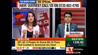 ET Now Live: Advance Tax Queries with Karan Batra