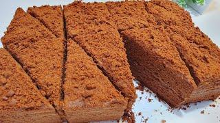 This recipe stunned everyone! You will be satisfied with the result. Favorite honey Cake.