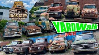 Yard Walk- Iron City Garage (Full inventory) 6/6/22 [Barn Finds, Fresh Western Trucks]