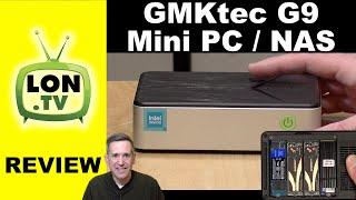 Compact NVME NAS ! GMKtec G9 Mini PC / NVME NAS Review