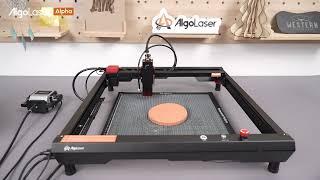 Algolaser Alpha 10W Laser Engraver Engraved Silicone Lunch Box#laser