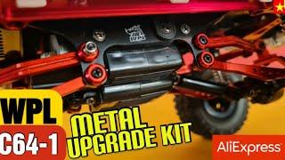 Complete installation guide - PROJECT: WPL C64-1 Metal Upgrade Kit #aliexpresshaul #rcupgrades