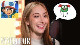 Sarah Natochenny (Ash from Pokémon) Improvises 10 New Cartoon Voices | Vanity Fair