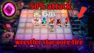 THARZ 3 + WRESTLER STAR-CORE-FIRE ! 50% ATTACK STRONG