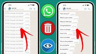 Como ver mensagens excluídas do WhatsApp no ​​iPhone | Recuperar mensagens excluídas do WhatsApp