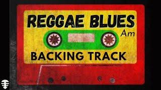 Reggae Blues backing track | Jam in A minor