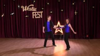 Rising Stars Routines — Konstantin Baranov & Maria Slivenko. Moscow Westie Fest 2016