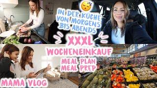 Wocheneinkauf XXXL Food Haul•VLOG • Kochen & Essensplan! • Abendessen Familie•Maria Castielle