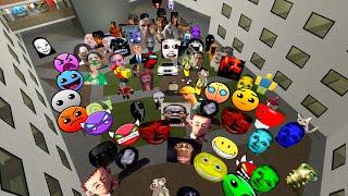 All Full Nico's Nextbots Update, 2d Nextbot Gmod  in the Liminal Hotel !!!