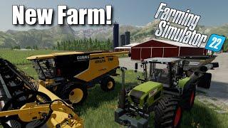 I Built A New Dairy Farm!! | Farming Simulator 22