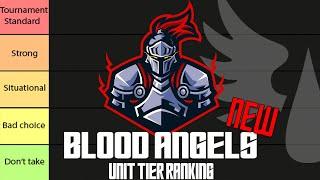 NEW Blood Angels Unit Tier List - Warhammer 40K | NKG Live